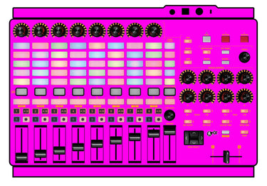 Akai Pro APC 40 MK2 Skin Einfarbig